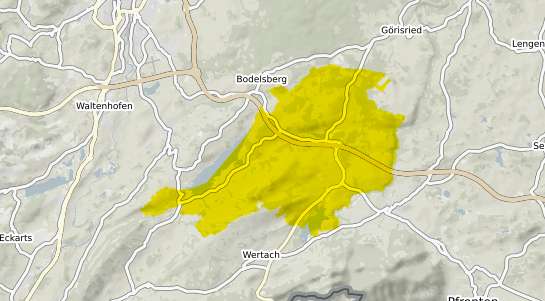 Immobilienpreisekarte Oy Mittelberg